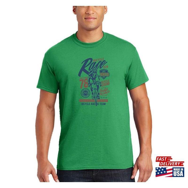 Bicycle Race Life Behind Bars Pedal Pusher Adventure Racing Team 1978 Tshirt